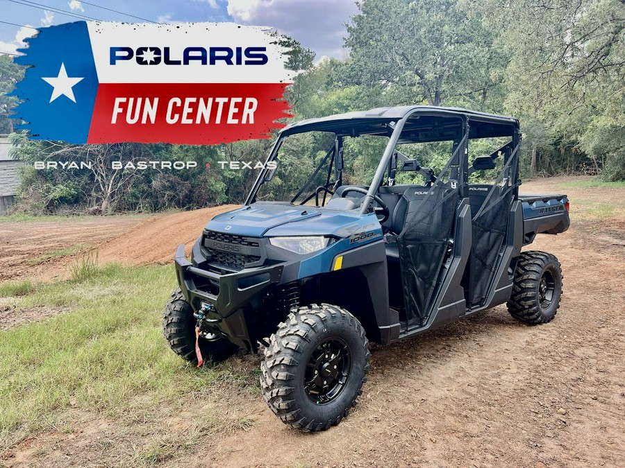 2025 Polaris Industries RANGER CREW XP 1000 PREM - BLUE SLATE Premium