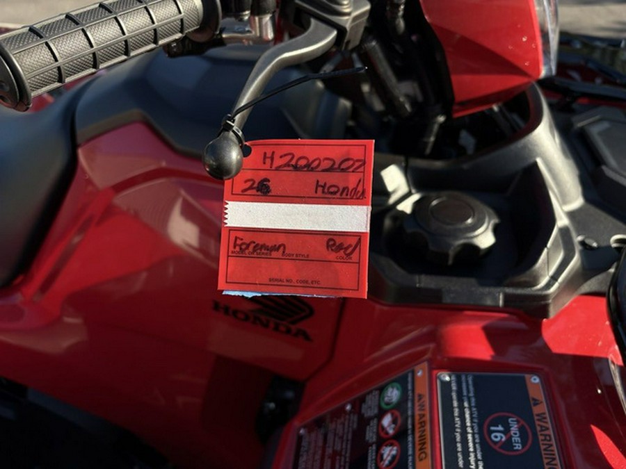 2026 Honda FourTrax Foreman Rubicon 4x4 EPS