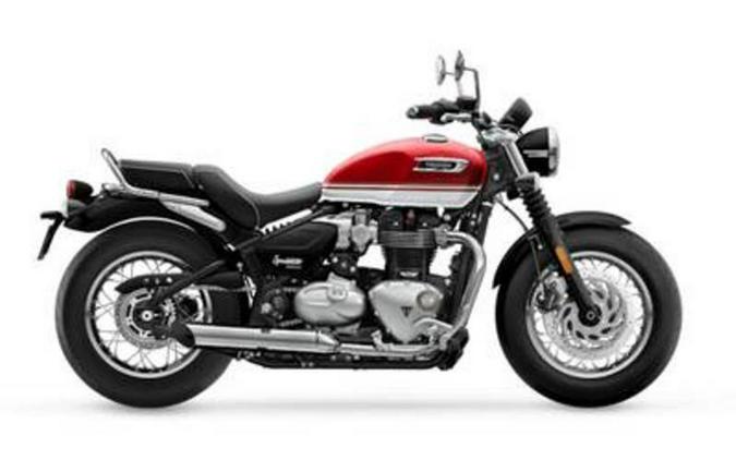 2026 Triumph Bonneville Speedmaster Carnival red
