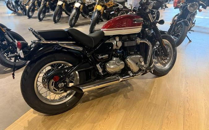 2026 Triumph Bonneville Speedmaster Carnival red