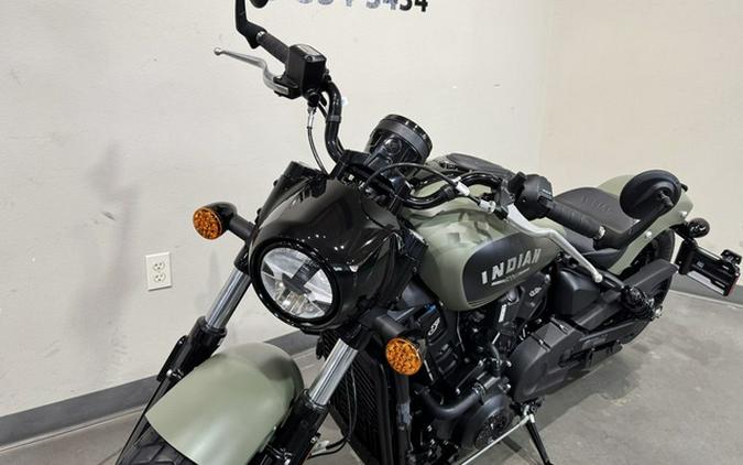 2026 Indian Scout Bobber Limited +Tech Moss Green Smoke