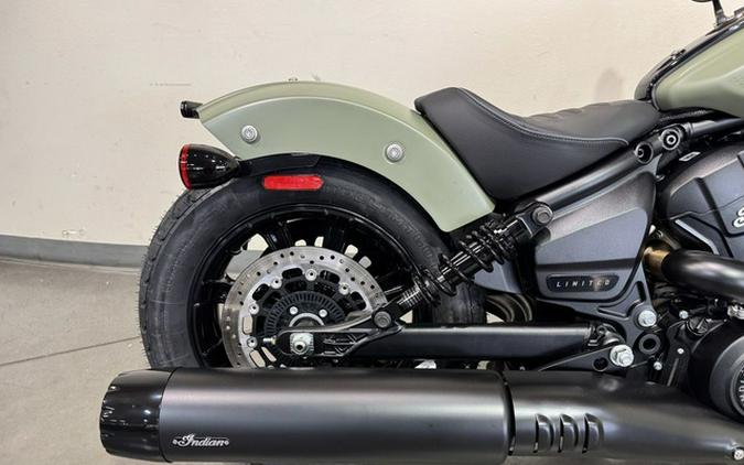 2026 Indian Scout Bobber Limited +Tech Moss Green Smoke