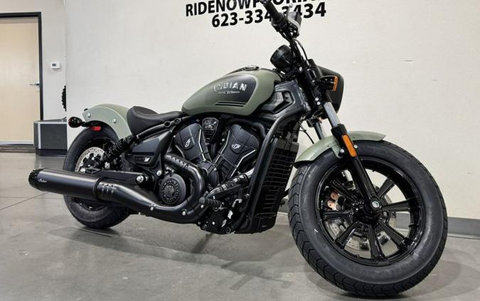 2026 Indian Scout Bobber Limited +Tech Moss Green Smoke
