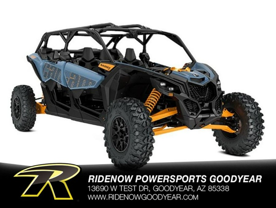 2026 Can-Am® Maverick X3 MAX RS Turbo Scandi Blue & Orange Crush