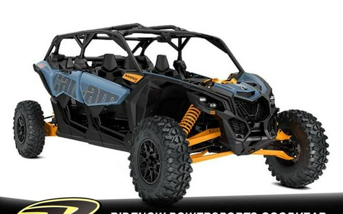 2026 Can-Am® Maverick X3 MAX RS Turbo Scandi Blue & Orange Crush