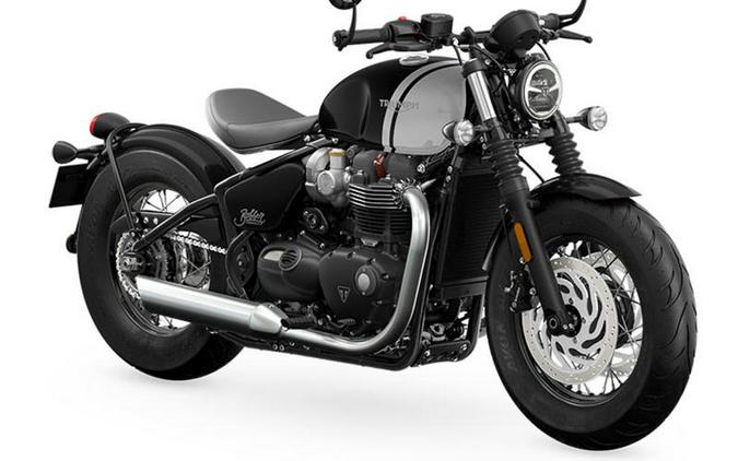 2024 Triumph Bonneville Bobber Jet Black/Ash Gray