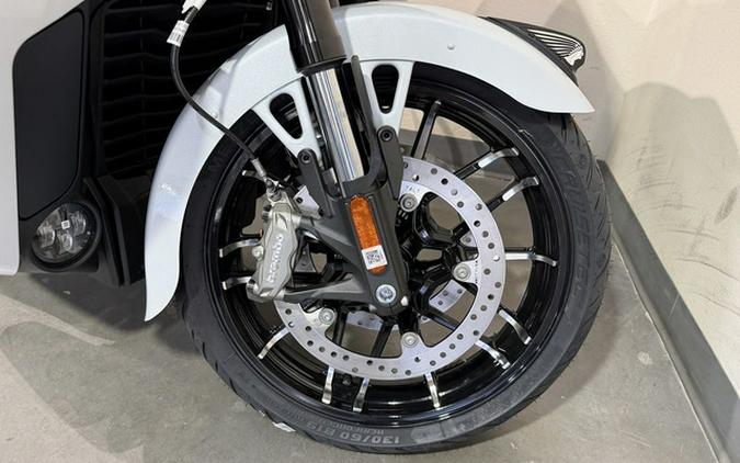 2026 Indian Pursuit Dark Horse 112 W/ Powerband Audio Ghost White Metallic With Black