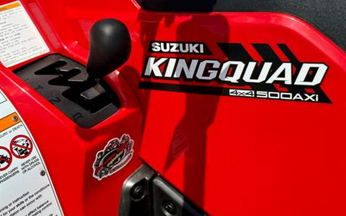 2024 Suzuki KingQuad 500AXi