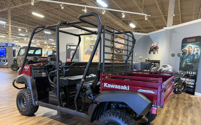 2026 Kawasaki Mule 4010 Trans4x4 Dark Royal Red - 110236