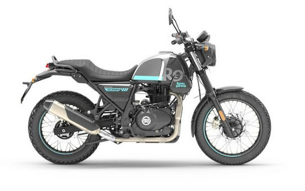 2023 Royal Enfield Scram 411 Silver Spirit