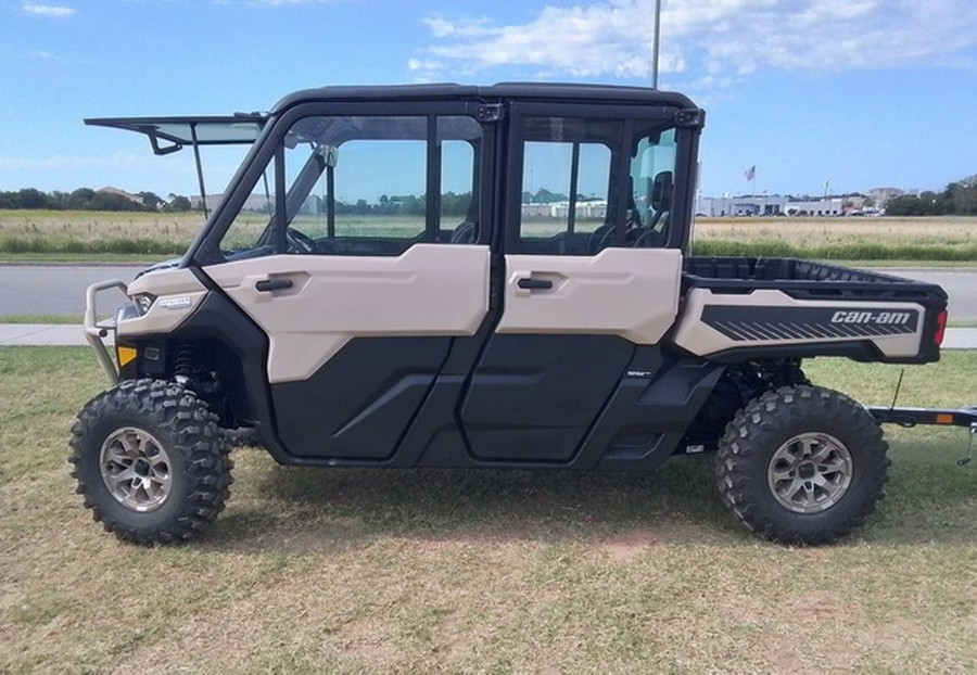 2024 Can-Am Defender MAX Limited HD10 Desert Tan & Timeless Bl