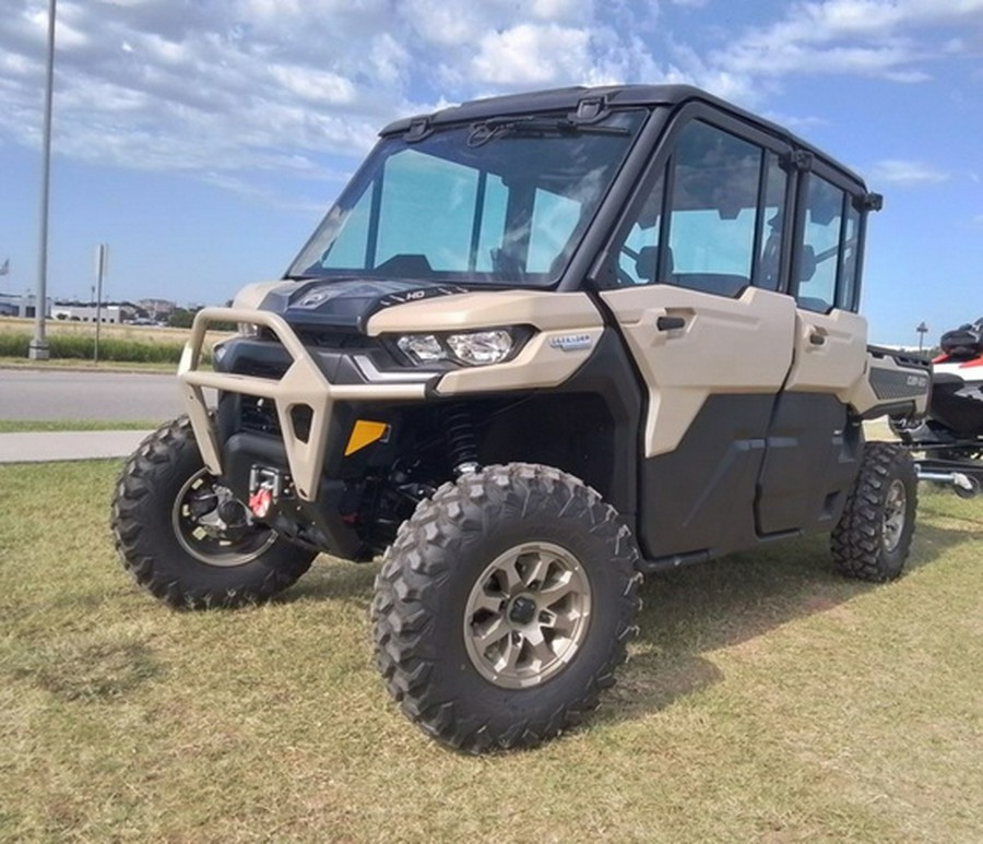 2024 Can-Am Defender MAX Limited HD10 Desert Tan & Timeless Bl