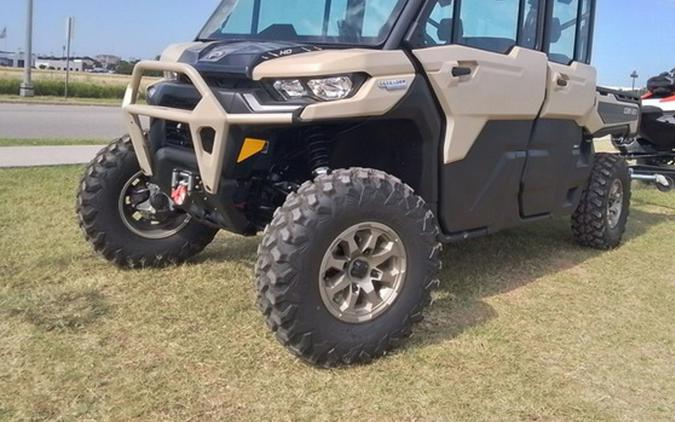 2024 Can-Am Defender MAX Limited HD10 Desert Tan & Timeless Bl