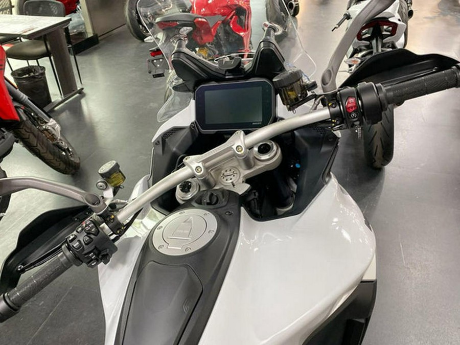 2023 Ducati Multistrada V4S Iceberg White - Spoked Wheels