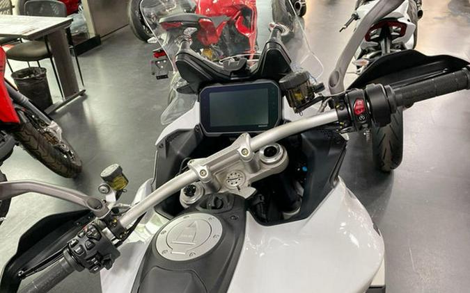 2023 Ducati Multistrada V4S Iceberg White - Spoked Wheels