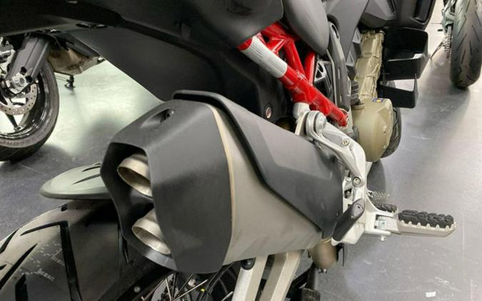 2023 Ducati Multistrada V4S Iceberg White - Spoked Wheels