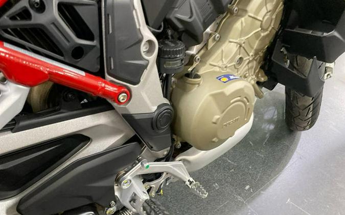 2023 Ducati Multistrada V4S Iceberg White - Spoked Wheels