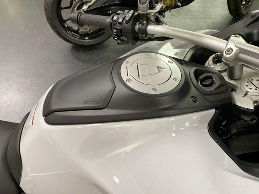 2023 Ducati Multistrada V4S Iceberg White - Spoked Wheels