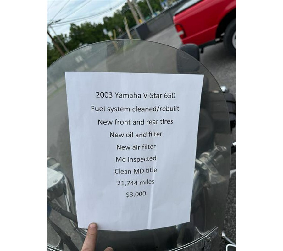 2003 Yamaha V Star Classic