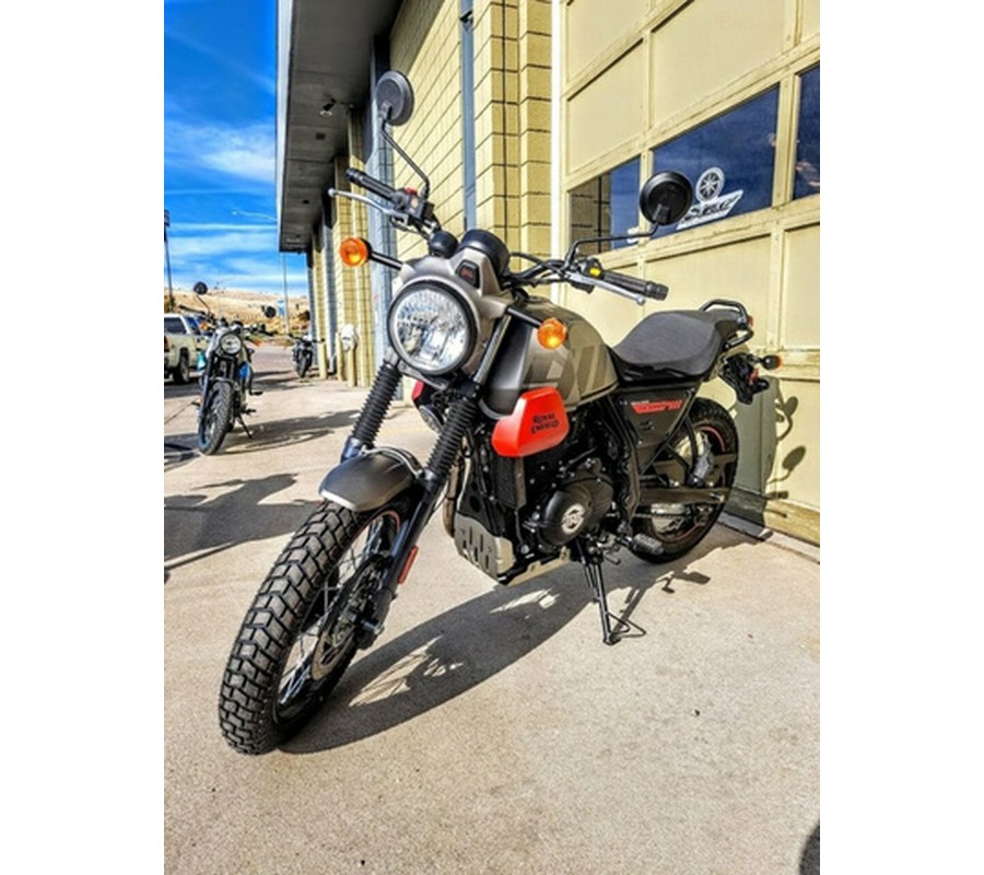 2023 Royal Enfield Scram 411 Graphite Red