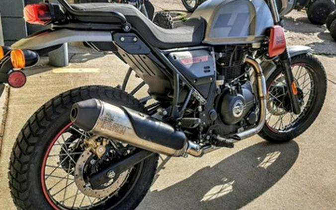 2023 Royal Enfield Scram 411 Graphite Red