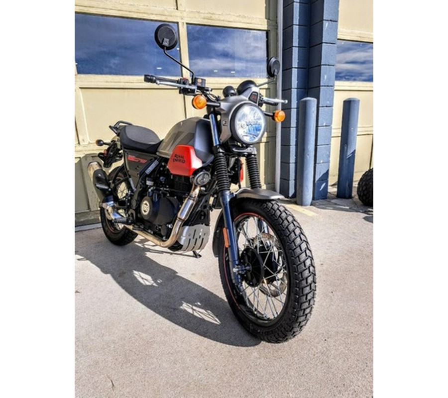 2023 Royal Enfield Scram 411 Graphite Red