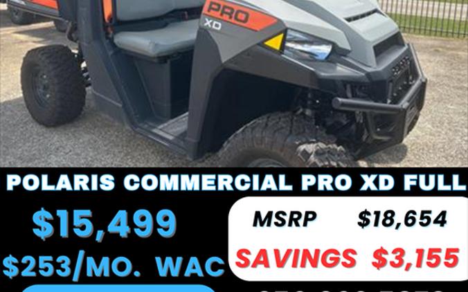 2024 Polaris PRO XD Full-Size Gas