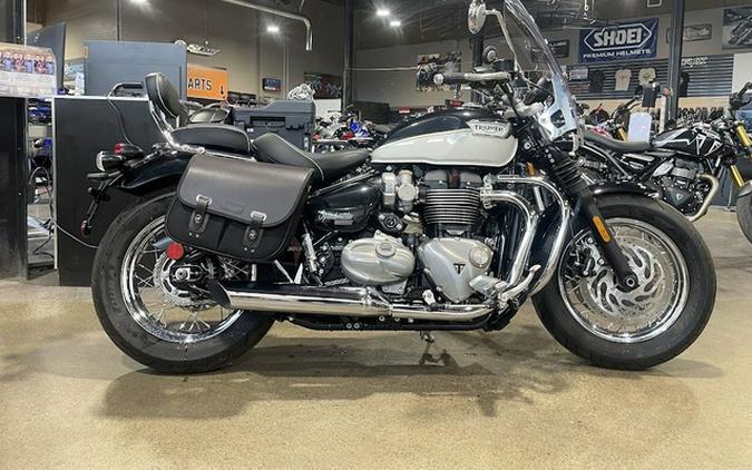 2022 Triumph Bonneville Speedmaster Sapphire BlackFusion White