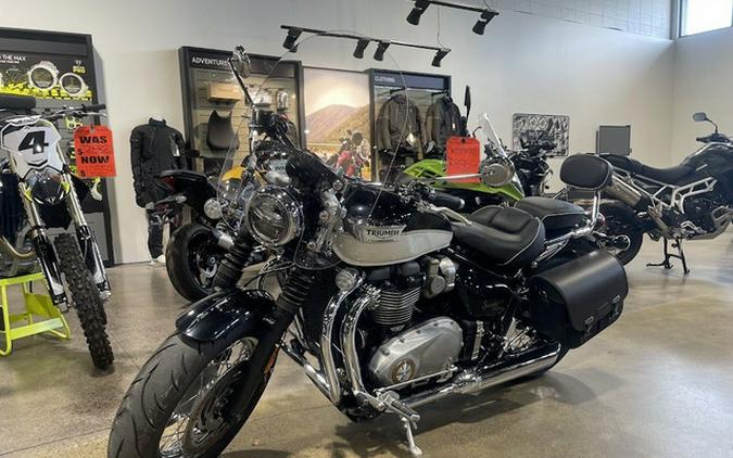 2022 Triumph Bonneville Speedmaster Sapphire BlackFusion White