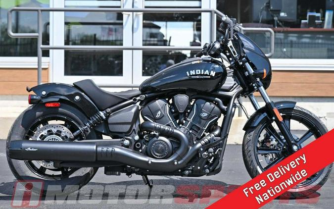 2025 Indian Motorcycle® Sport Scout® Black Metallic