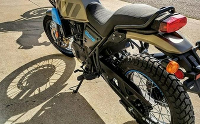 2023 Royal Enfield Scram 411 Graphite Blue