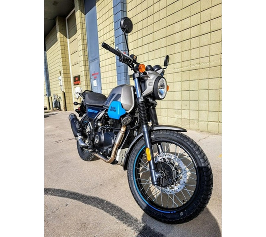 2023 Royal Enfield Scram 411 Graphite Blue