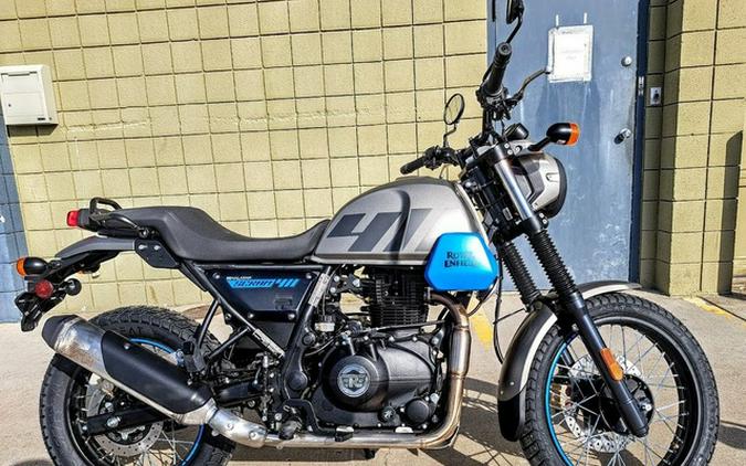 2023 Royal Enfield Scram 411 Graphite Blue