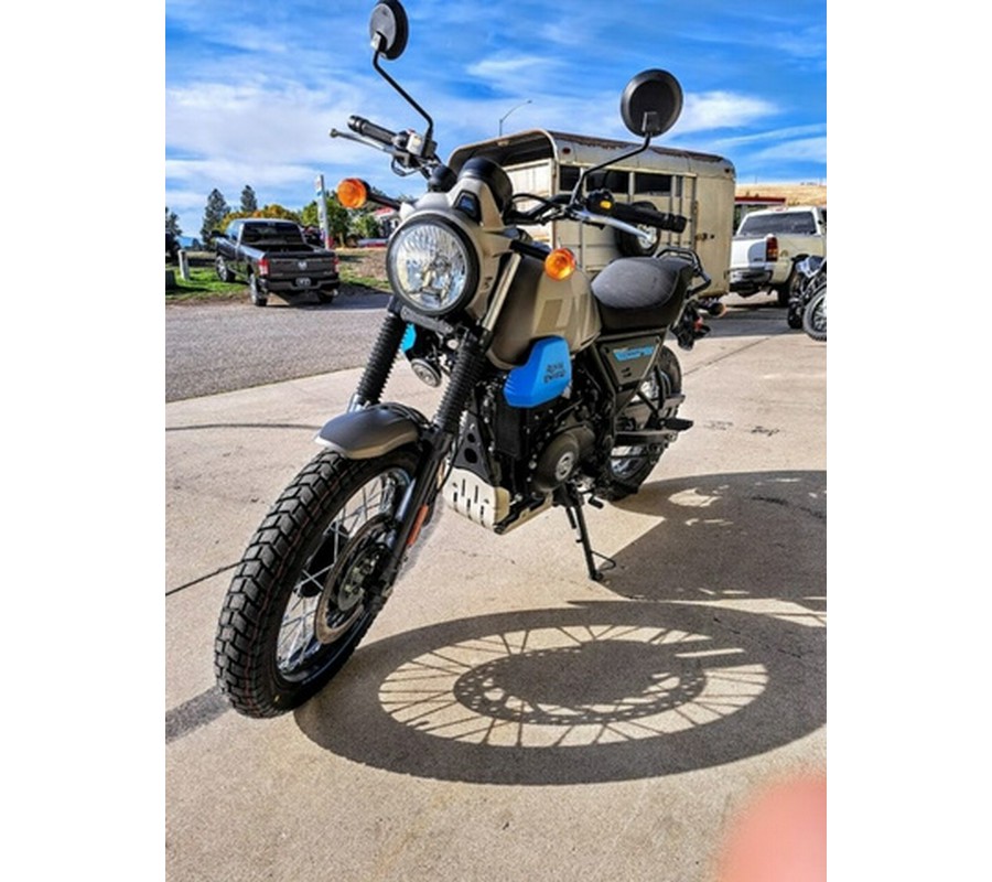 2023 Royal Enfield Scram 411 Graphite Blue