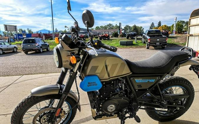 2023 Royal Enfield Scram 411 Graphite Blue