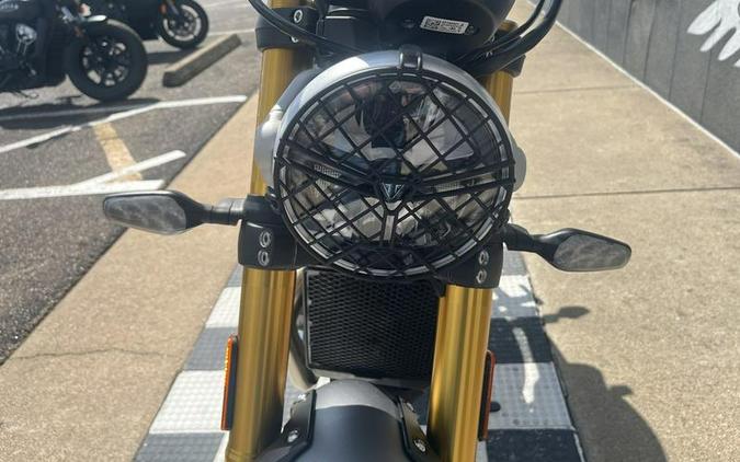 2024 Triumph Scrambler 400 X Carnival Red / Phantom Black