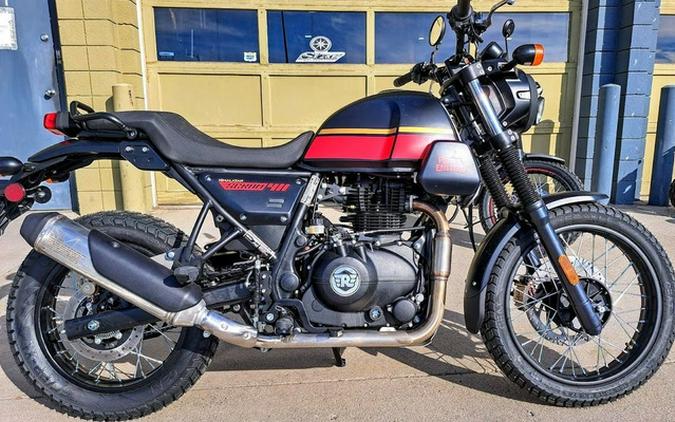 2023 Royal Enfield Scram 411 Blazing Black