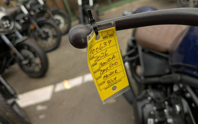 2026 Honda Rebel 500 ABS SE