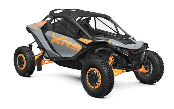 2027 Can-Am Maverick R X Rs Dolomite Grey & Orange Crush