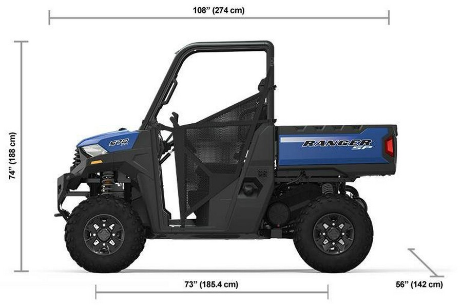 2022 Polaris RANGER SP 570 Premium Polaris Blue