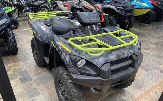 2023 Kawasaki Brute Force® 750 4x4i EPS Fragment Camo Gray