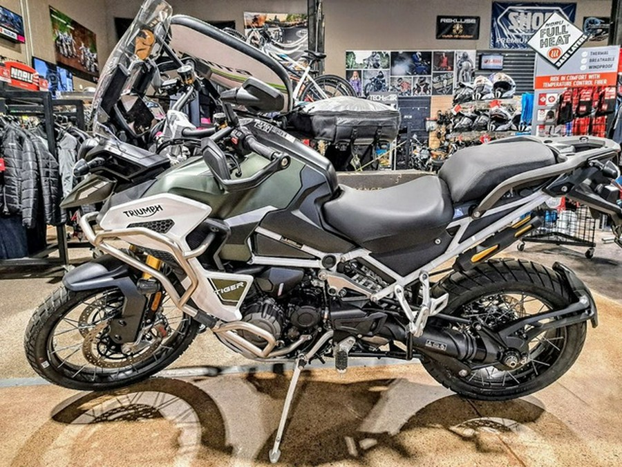 2023 Triumph Tiger 1200 Rally Explorer Matte Khaki Green