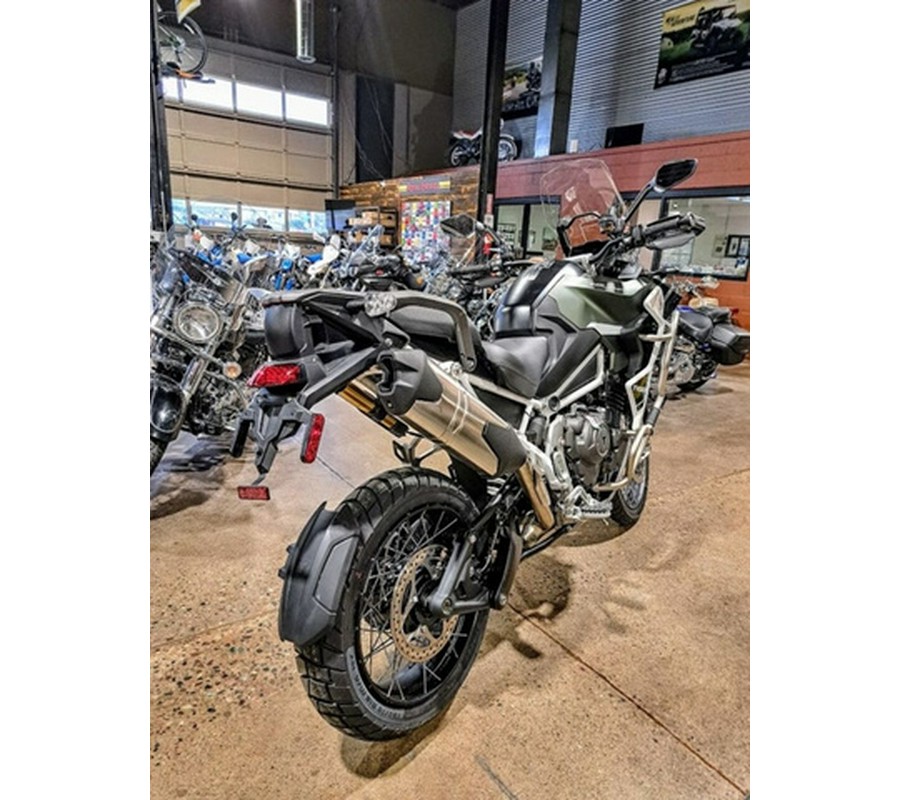 2023 Triumph Tiger 1200 Rally Explorer Matte Khaki Green