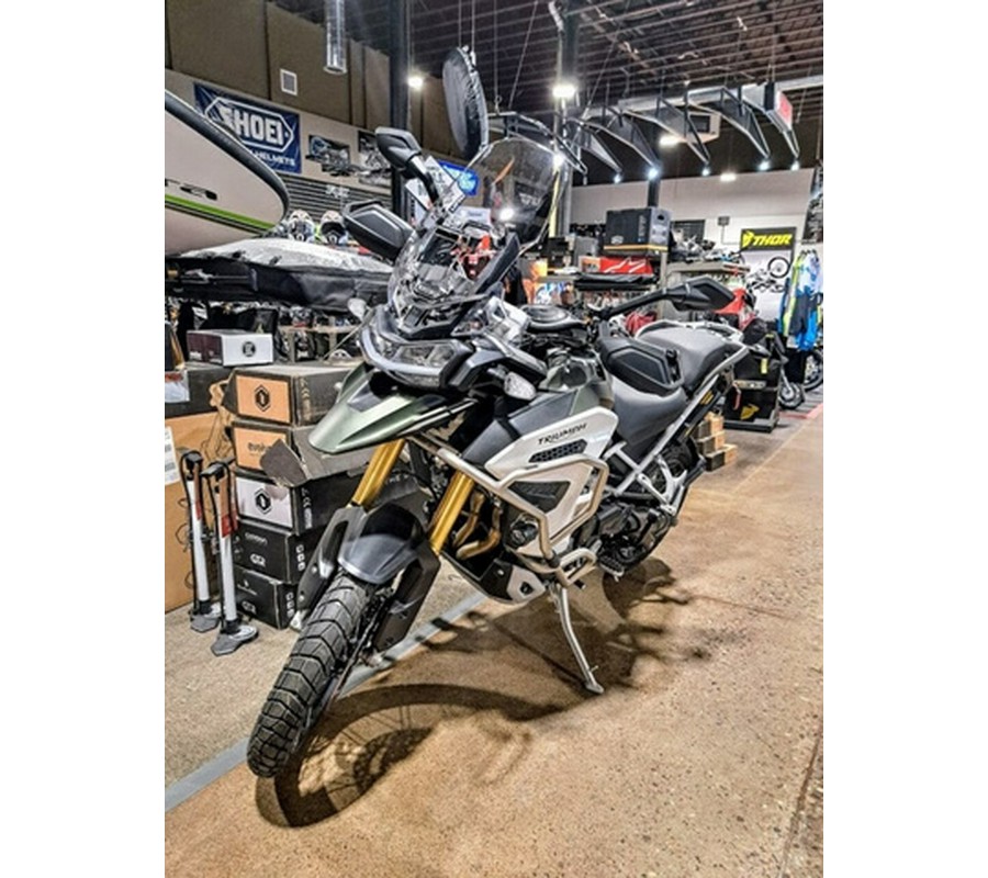 2023 Triumph Tiger 1200 Rally Explorer Matte Khaki Green