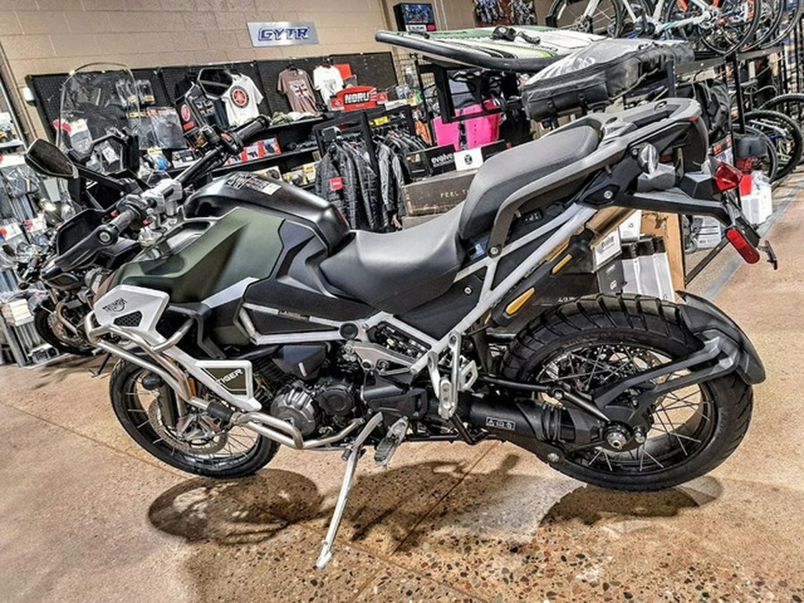 2023 Triumph Tiger 1200 Rally Explorer Matte Khaki Green