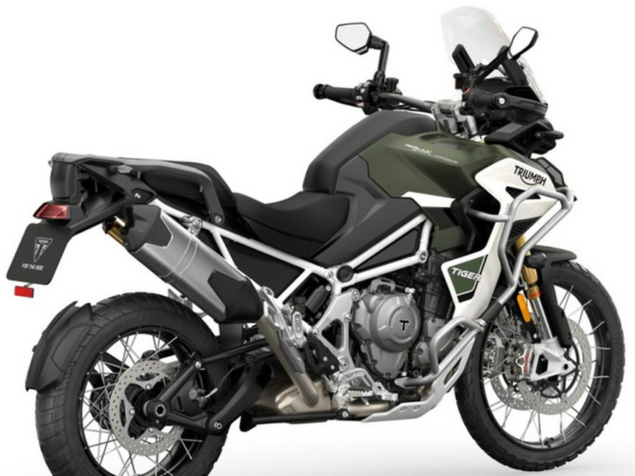 2023 Triumph Tiger 1200 Rally Explorer Matte Khaki Green