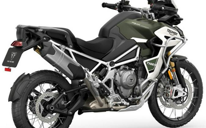 2023 Triumph Tiger 1200 Rally Explorer Matte Khaki Green