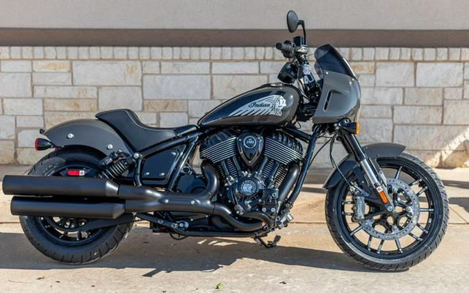 New 2024 INDIAN MOTORCYCLE SPORT CHIEF GRANITE GRAY