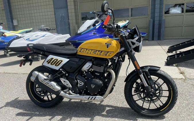2026 Triumph Tracker 400 Racing Yellow