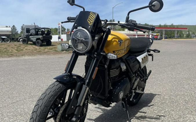 2026 Triumph Tracker 400 Racing Yellow